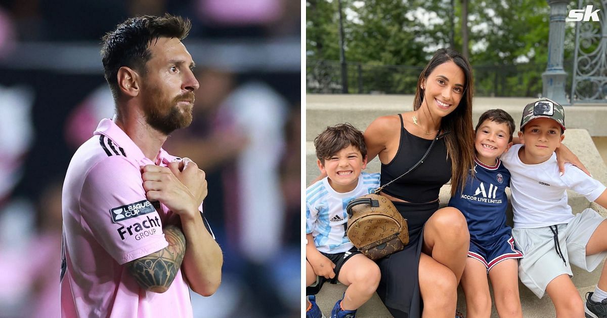 Lionel Messi moved with his family to Miami this summer