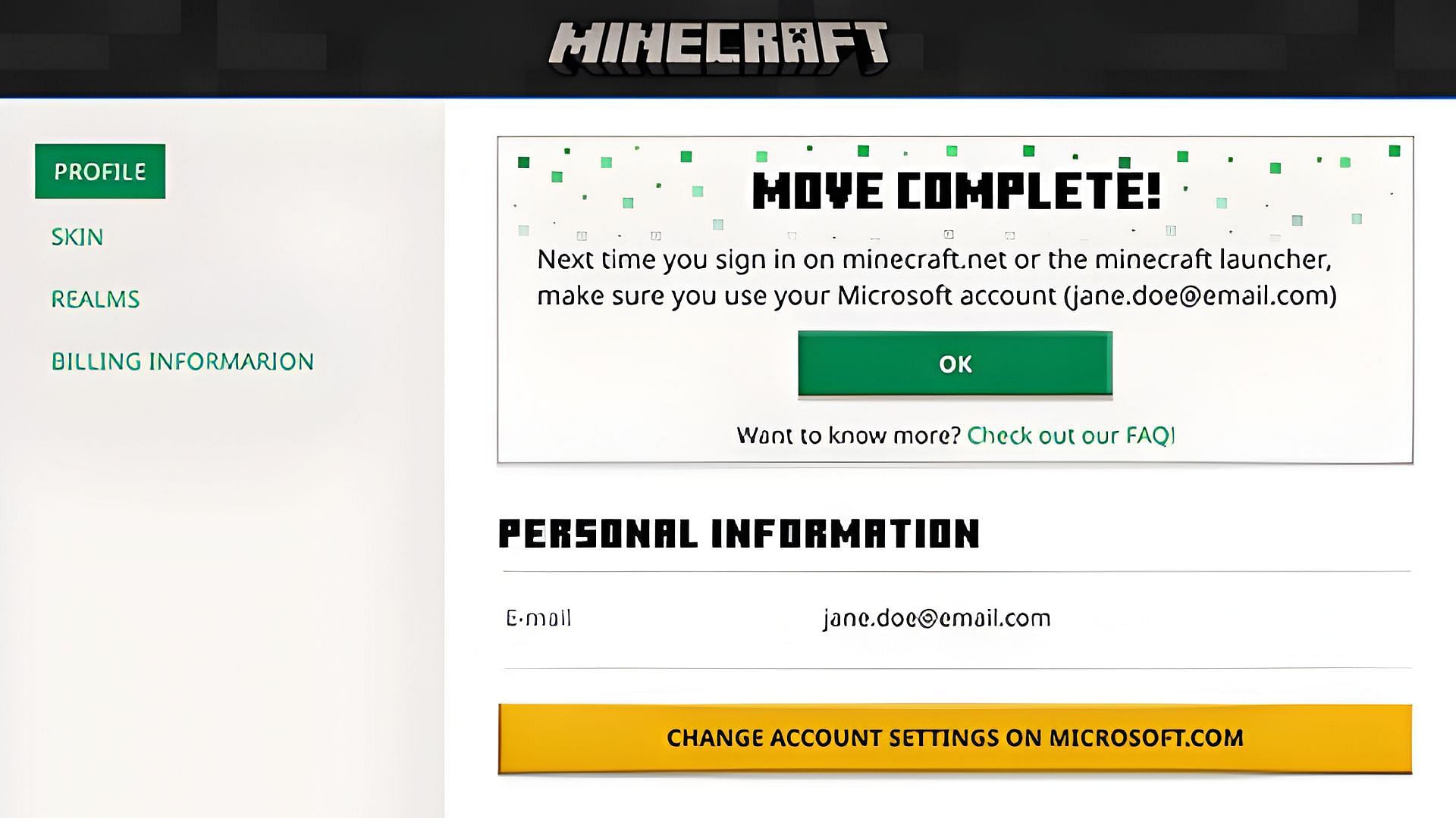 Minecraft Java account MIGRATION tutorial info! MOVE to MICROSOFT! 