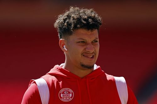 Patrick Mahomes at Chicago Bears v Kansas City Chiefs