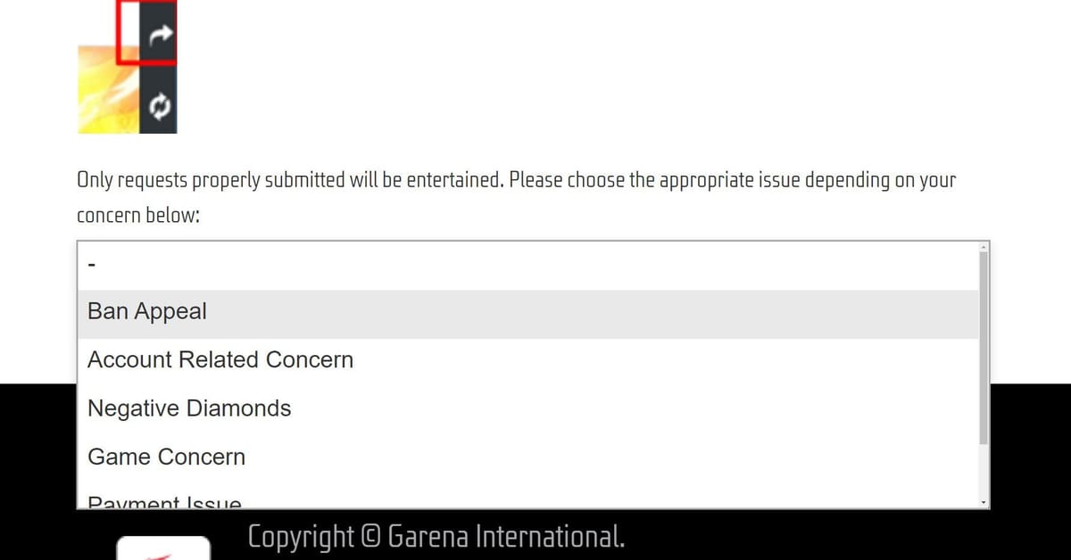 free fire unban appeal description