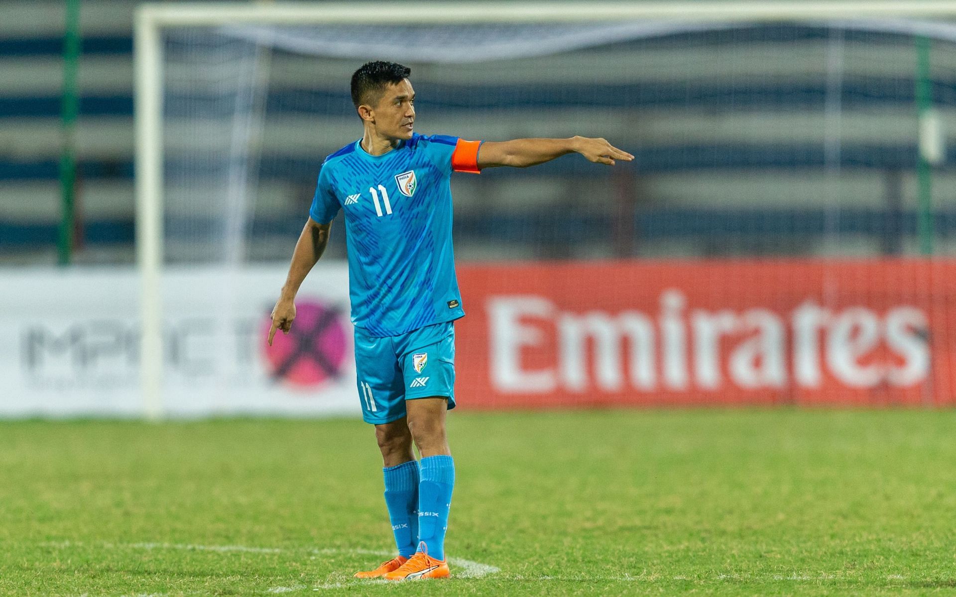 Sunil Chhetri has been in red-hot form for the Indian national team.