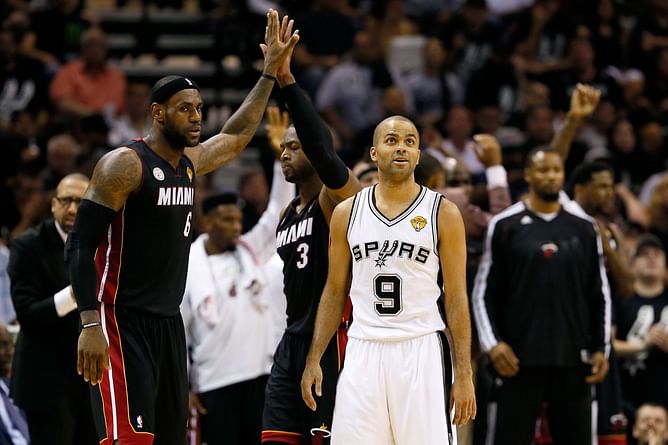Tony Parker says Dwyane Wade’s respect for him and LeBron James prevented Spurs from trash-talking duo in gruesome finals battles