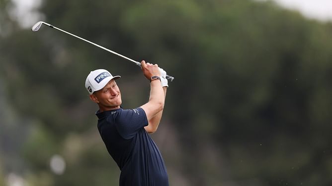 “I used to slide a lot” – Ryder Cup reject Adrian Meronk on his pre-shot routine at the BMW PGA Championship