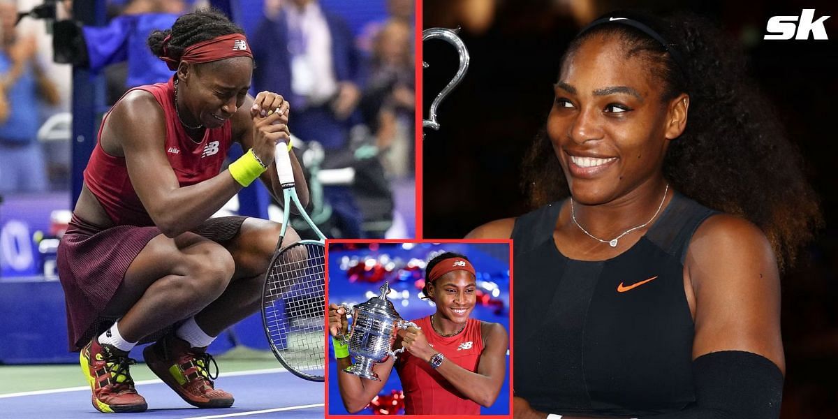 Coco Gauff was praised by Serena Williams on US Open title win