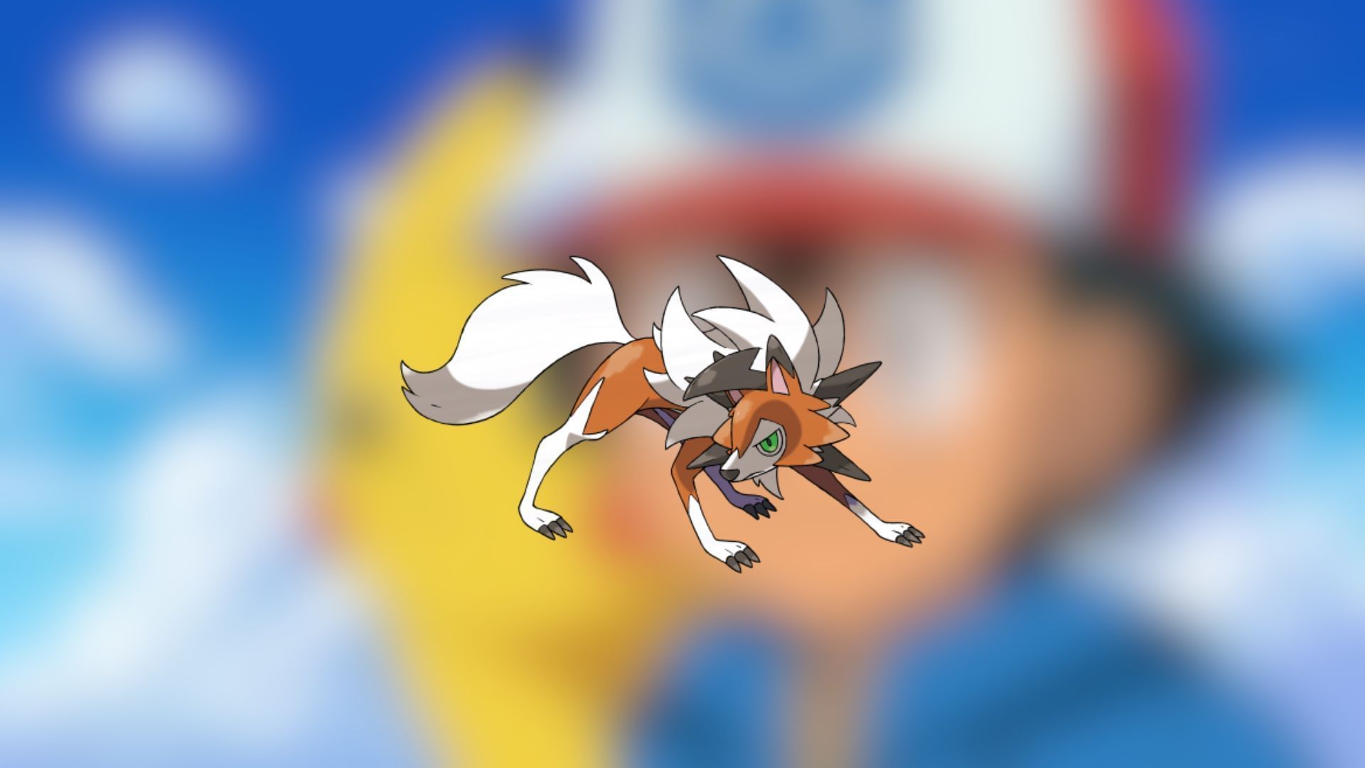 Ash&#039;s Lycanroc (Image via TPC/Serebii)