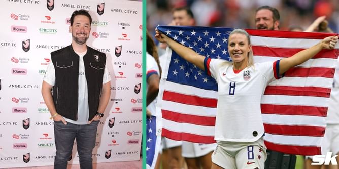 "You're an icon" - Serena Williams' husband Alexis Ohanian reacts to American soccer star and Angel City FC player Julie Ertz's retirement news