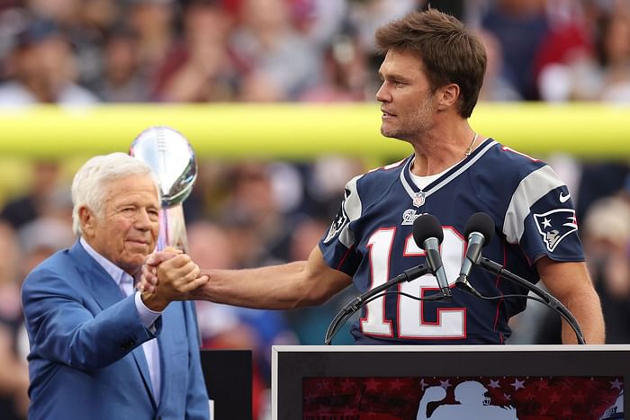 Tom Brady halftime ceremony: Patriots celebrate legend, announce QB will be  inducted into team Hall of Fame