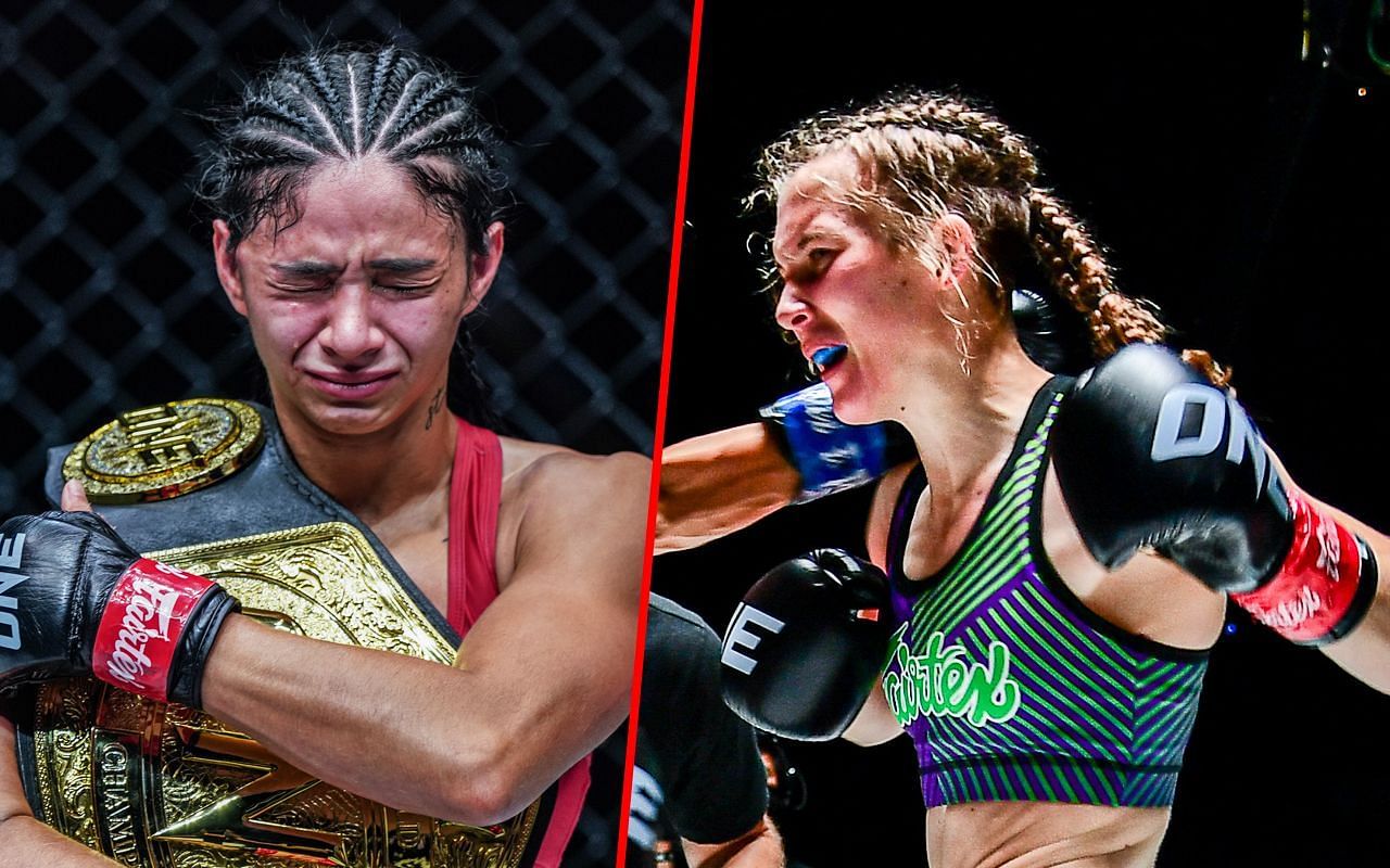Allycia Hellen Rodrigues and Smilla Sundell. [Image: ONE Championship]