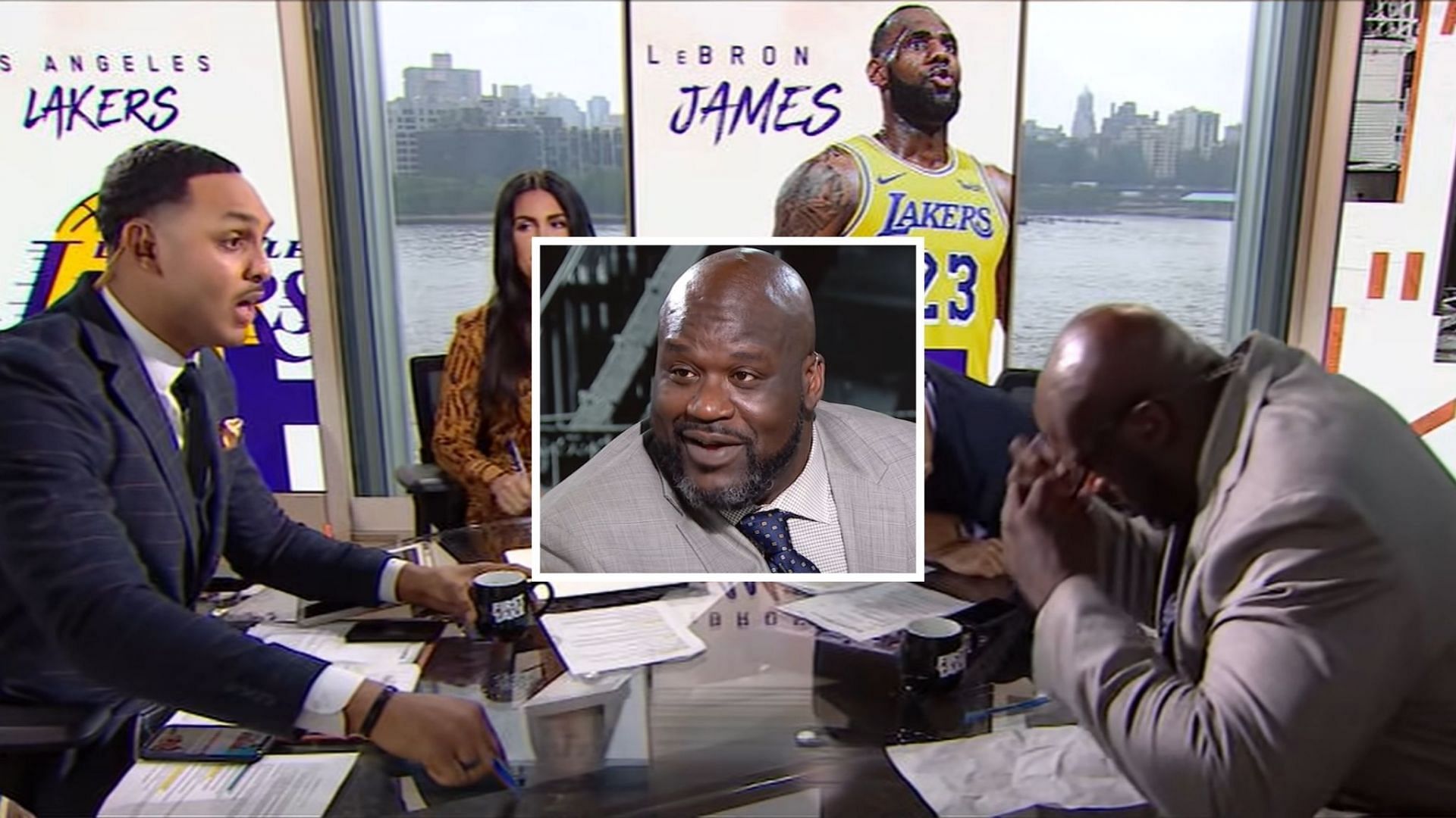 Shaquille O'Neal was left shook by ESPN reporter's claim that Kobe 