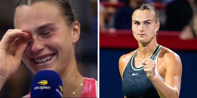 “You could’ve supported like this during match” - Aryna Sabalenka breaks down after US Open final loss, jokingly slams fans after encouraging cheers
