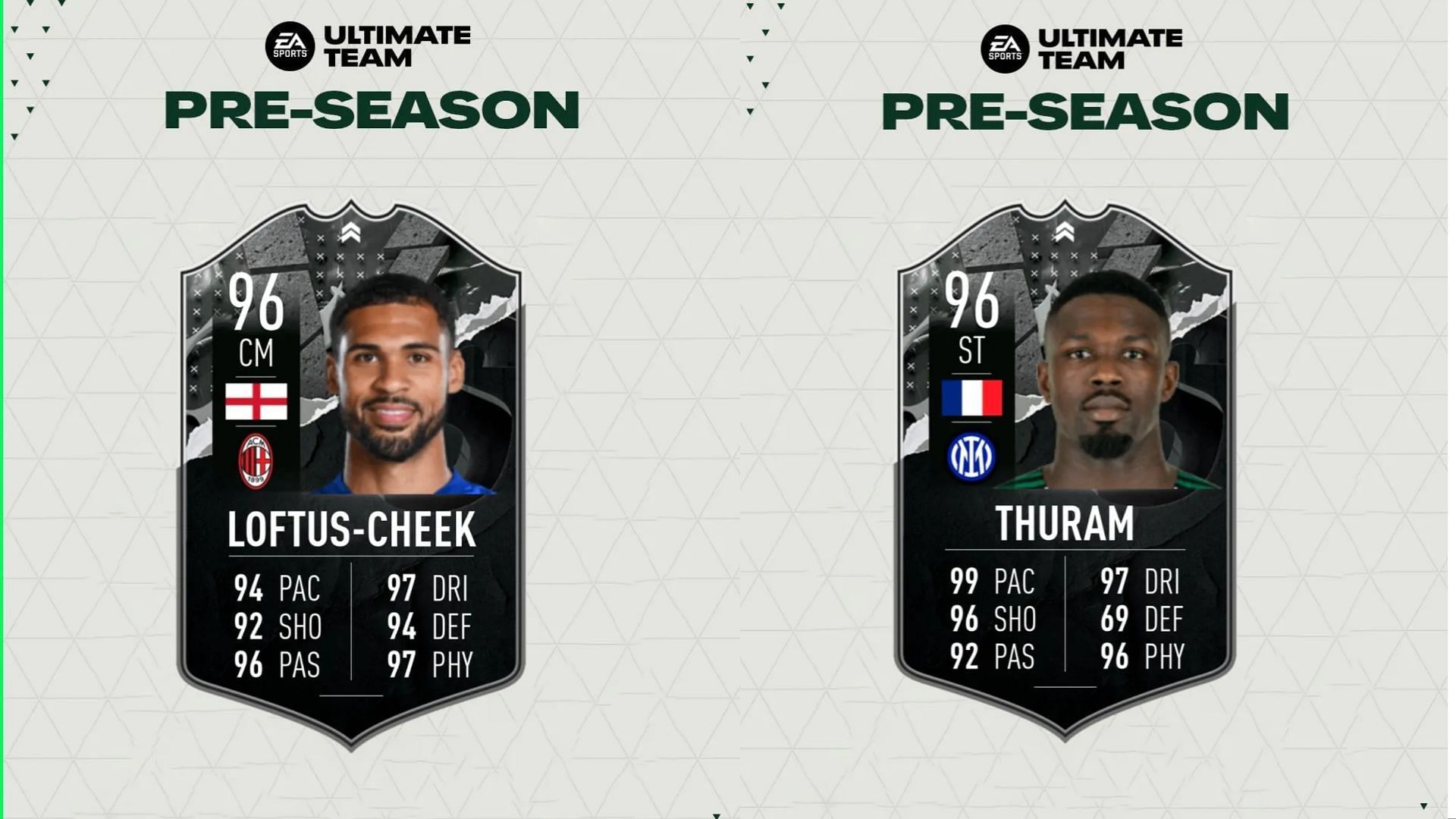 A new Showdown SBC is available in FIFA 23 (Images via FUT Universe)