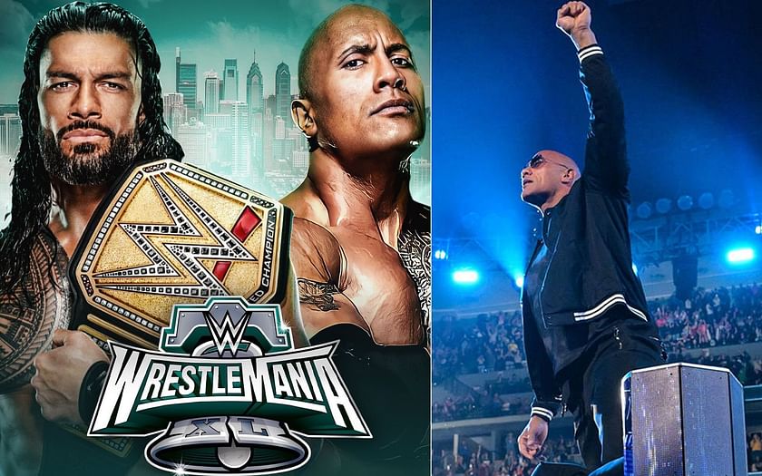 WWE Drops Roman Reigns vs. The Rock at WrestleMania 40