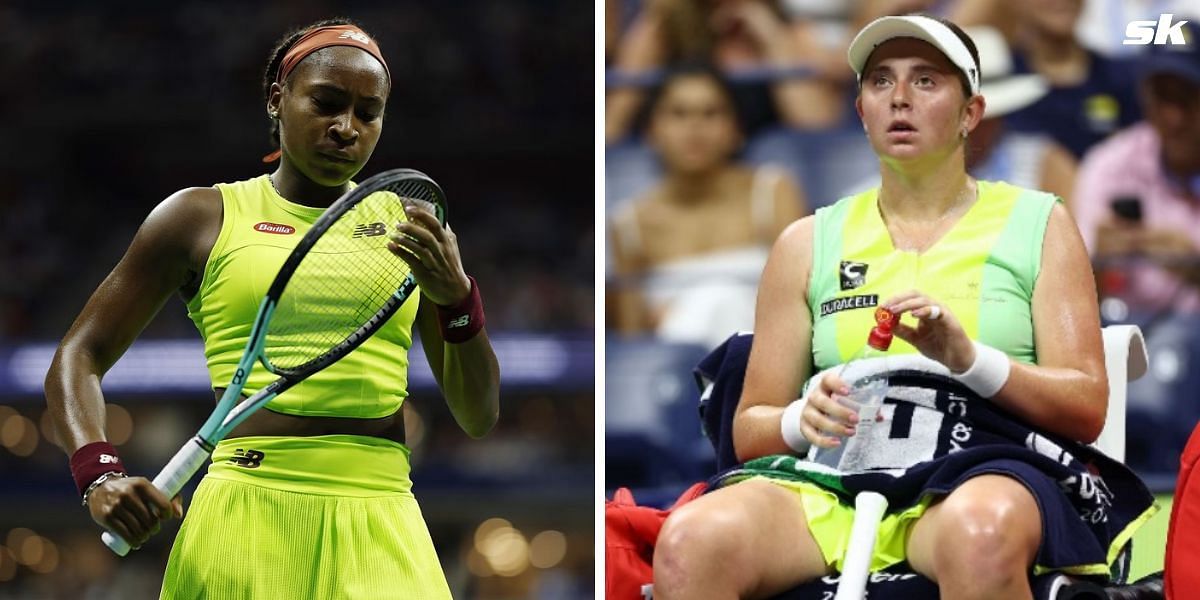 Coco Gauff Jelena Ostapenko US Open 2023 