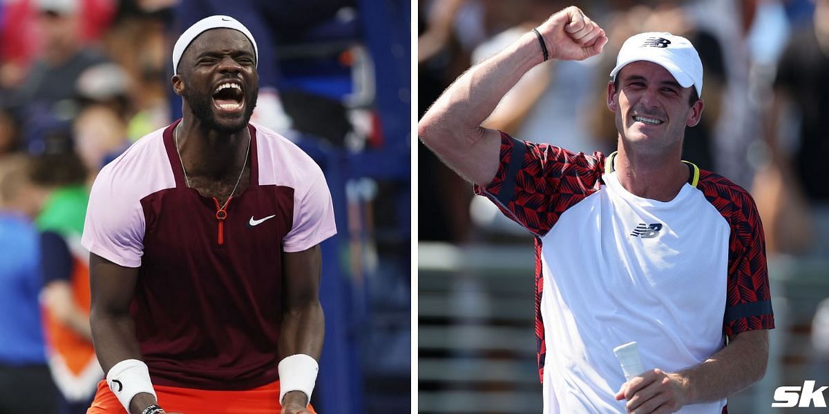 Frances Tiafoe (L) and Tommy Paul (R)
