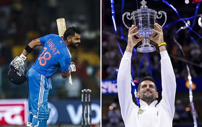 "Very much comparable to what Novak Djokovic has done" - Dinesh Karthik on Virat Kohli's achievements