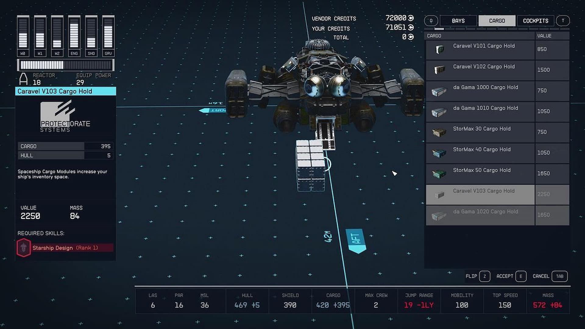 Cargo Holds significantly boost your storage capacity (Image via Bethesda)