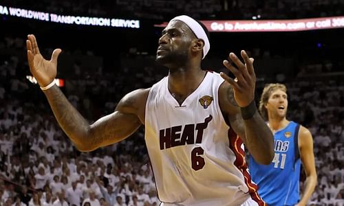 LeBron James 2011 NBA Finals