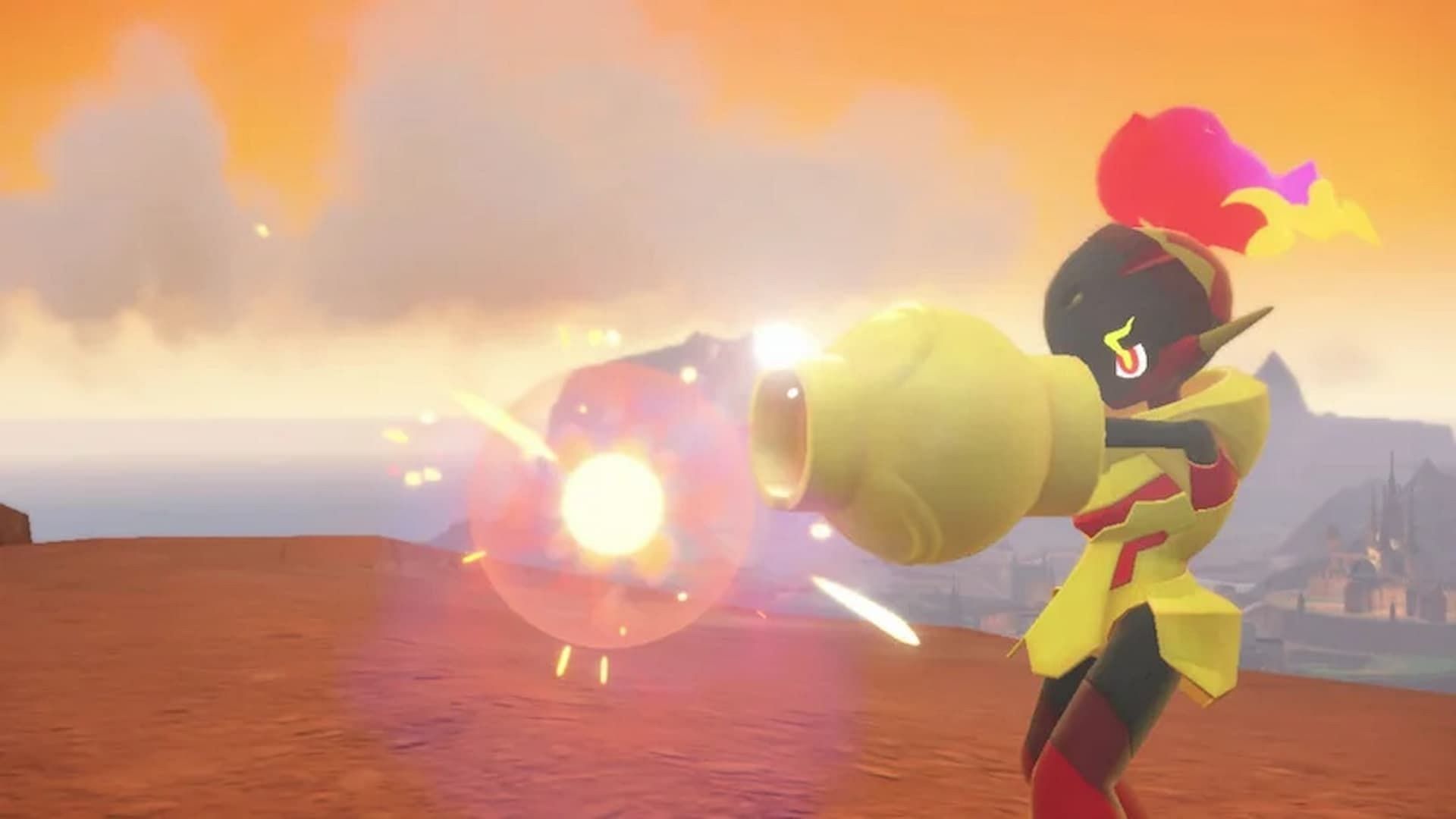 The Fire Warrior Pokemon Armarouge (Image via The Pokemon Company)