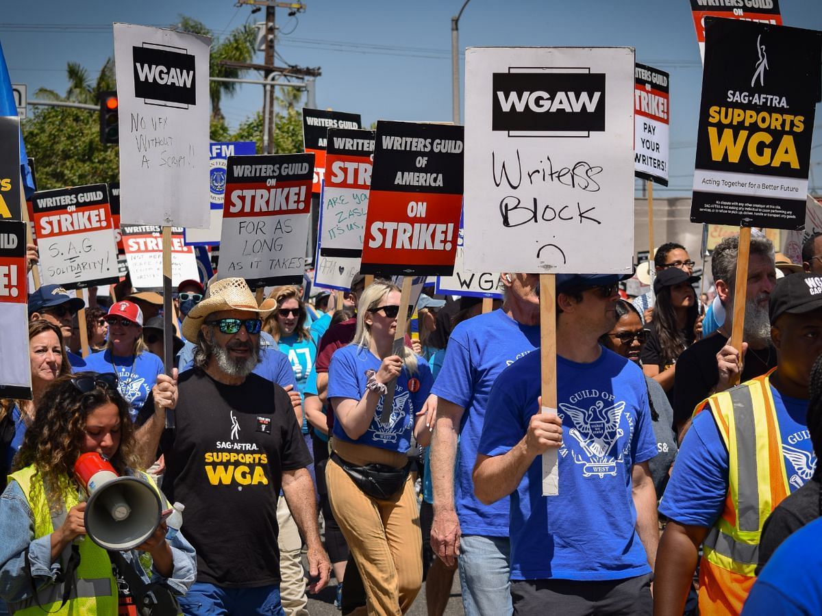 The Writers strike began in May. (Photo via Wikipedia)