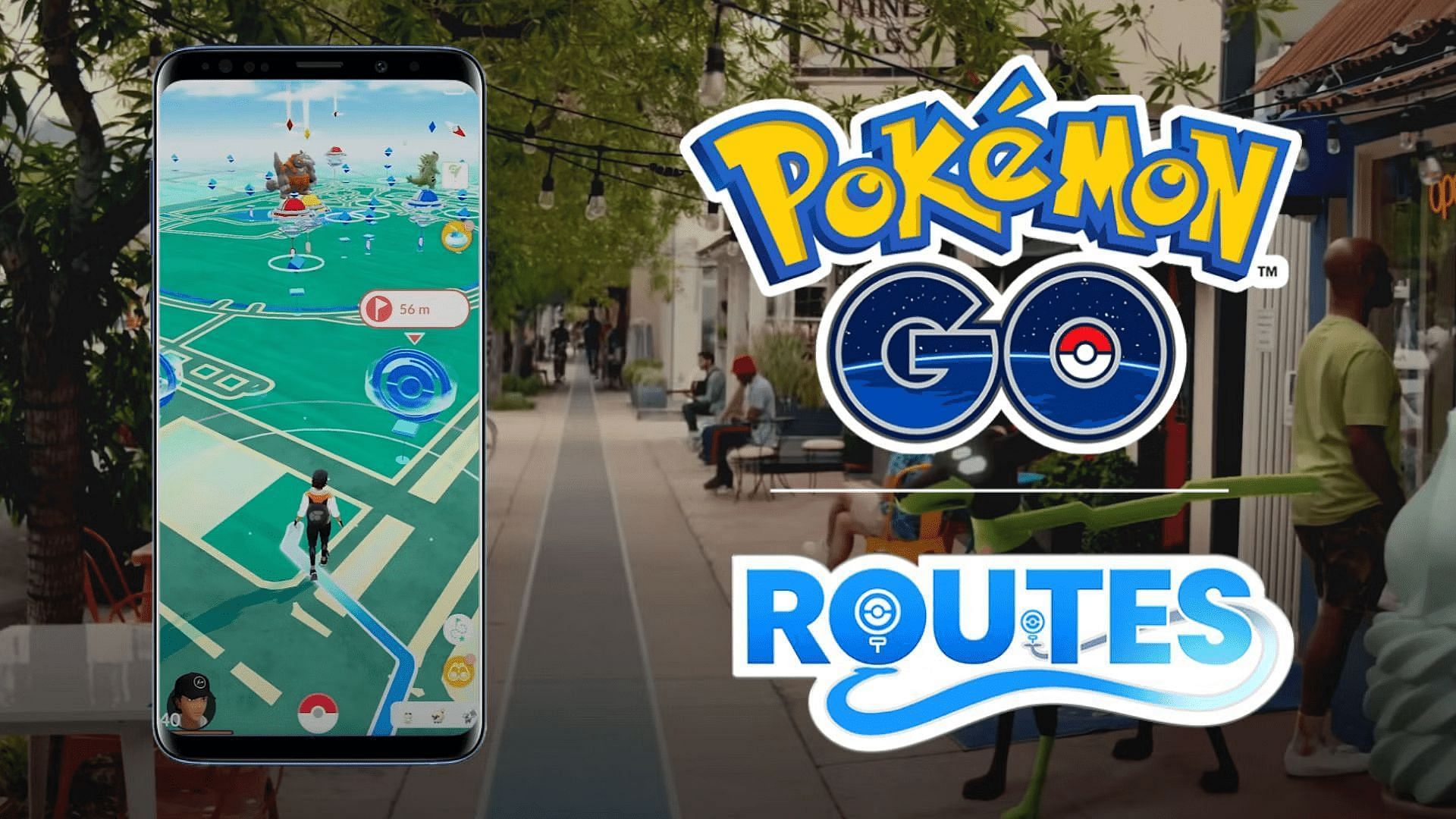 The more players in a given location, the more Routes can be explored (Image via Niantic)