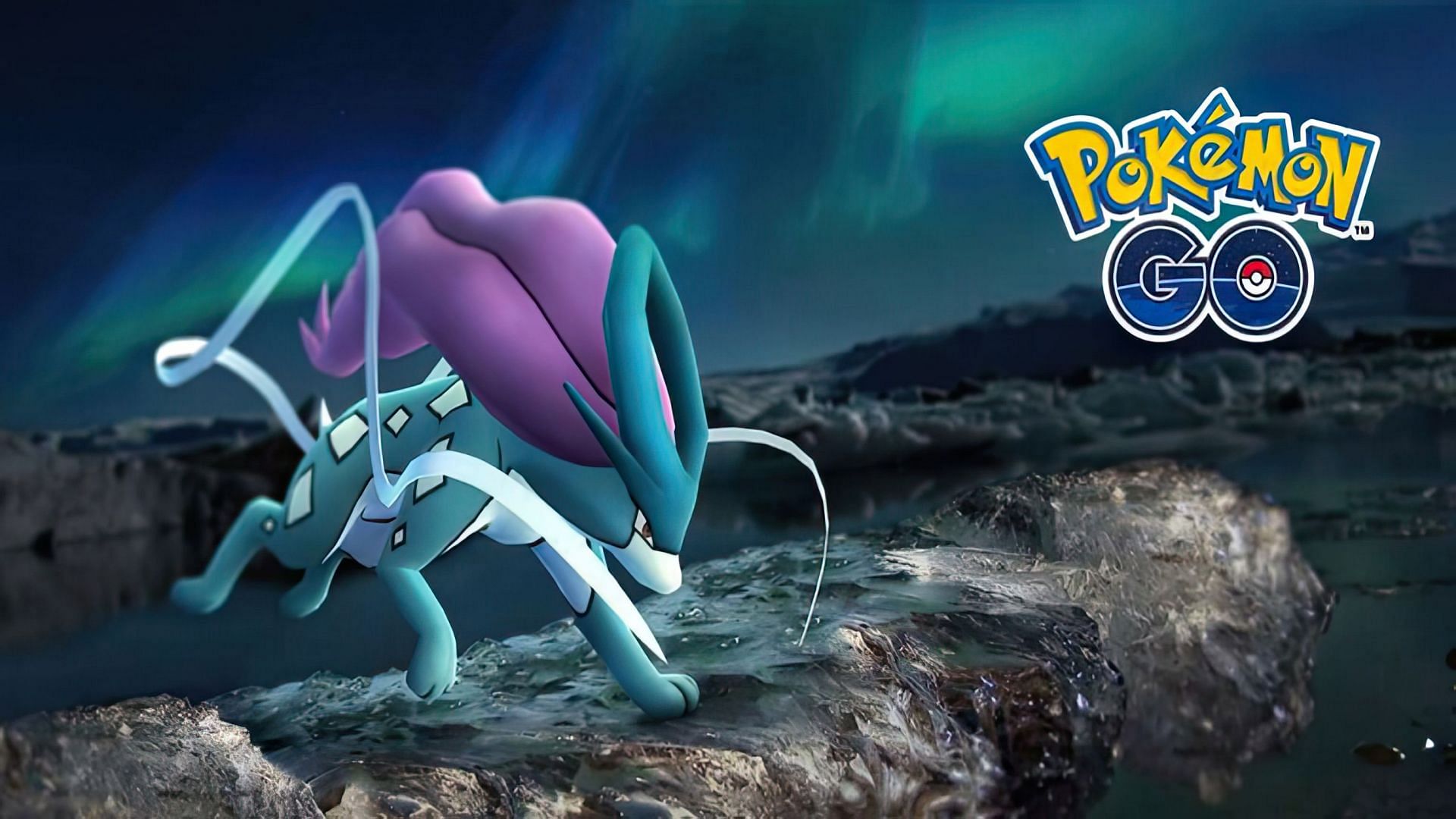 Suicune as seen in the game