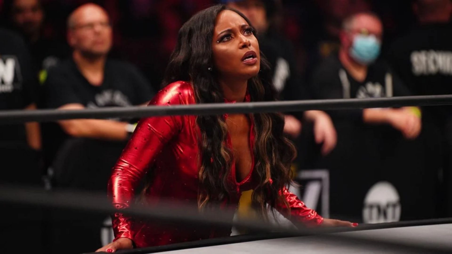 Brandi Rhodes during her time in AEW.