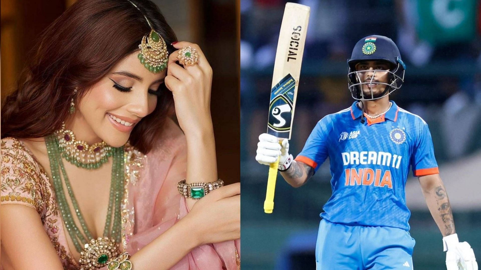 Ishan Kishan is rumored to be dating Aditi Hundia
