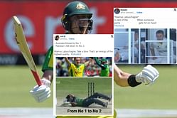 "First concussion substitute legend in cricket"- Fans react as concussion substitute Marnus Labuschagne hits match-winning 80* vs South Africa