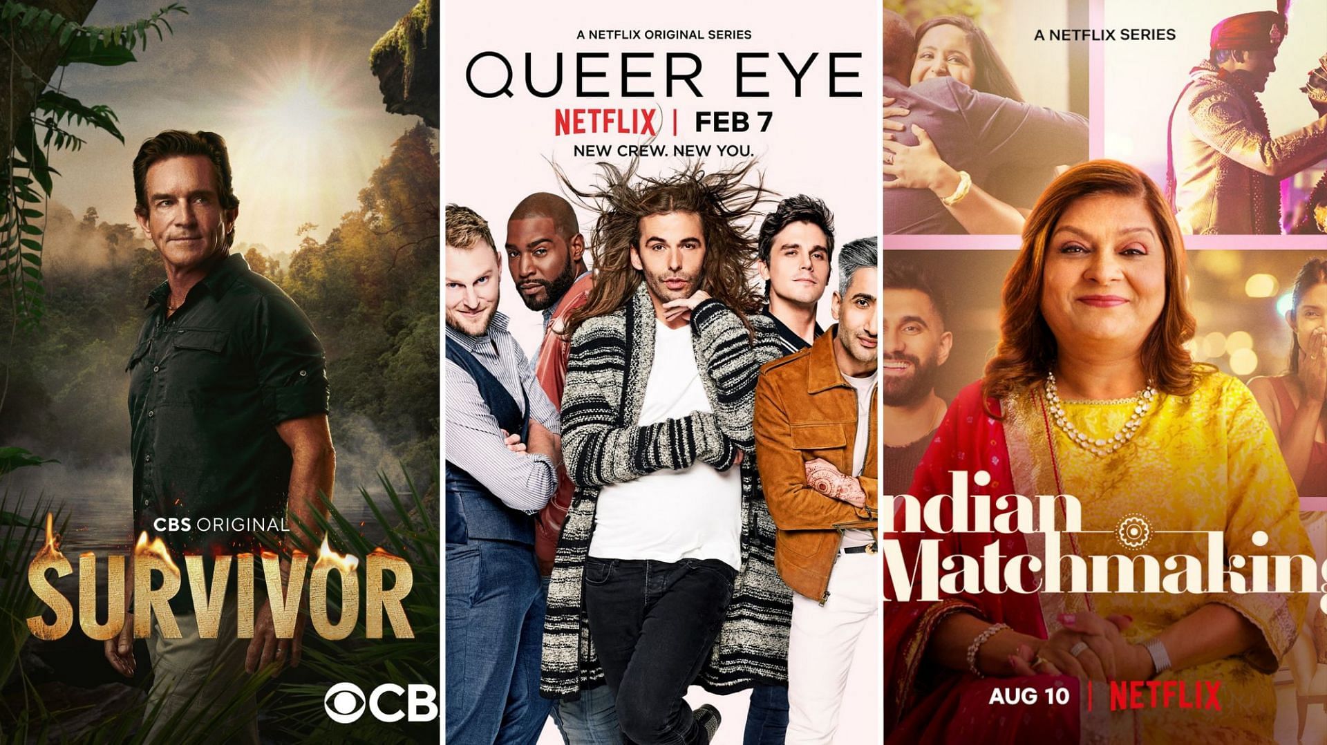 5 best reality shows currently available on Netflix (Images via CBS/ Netflix)