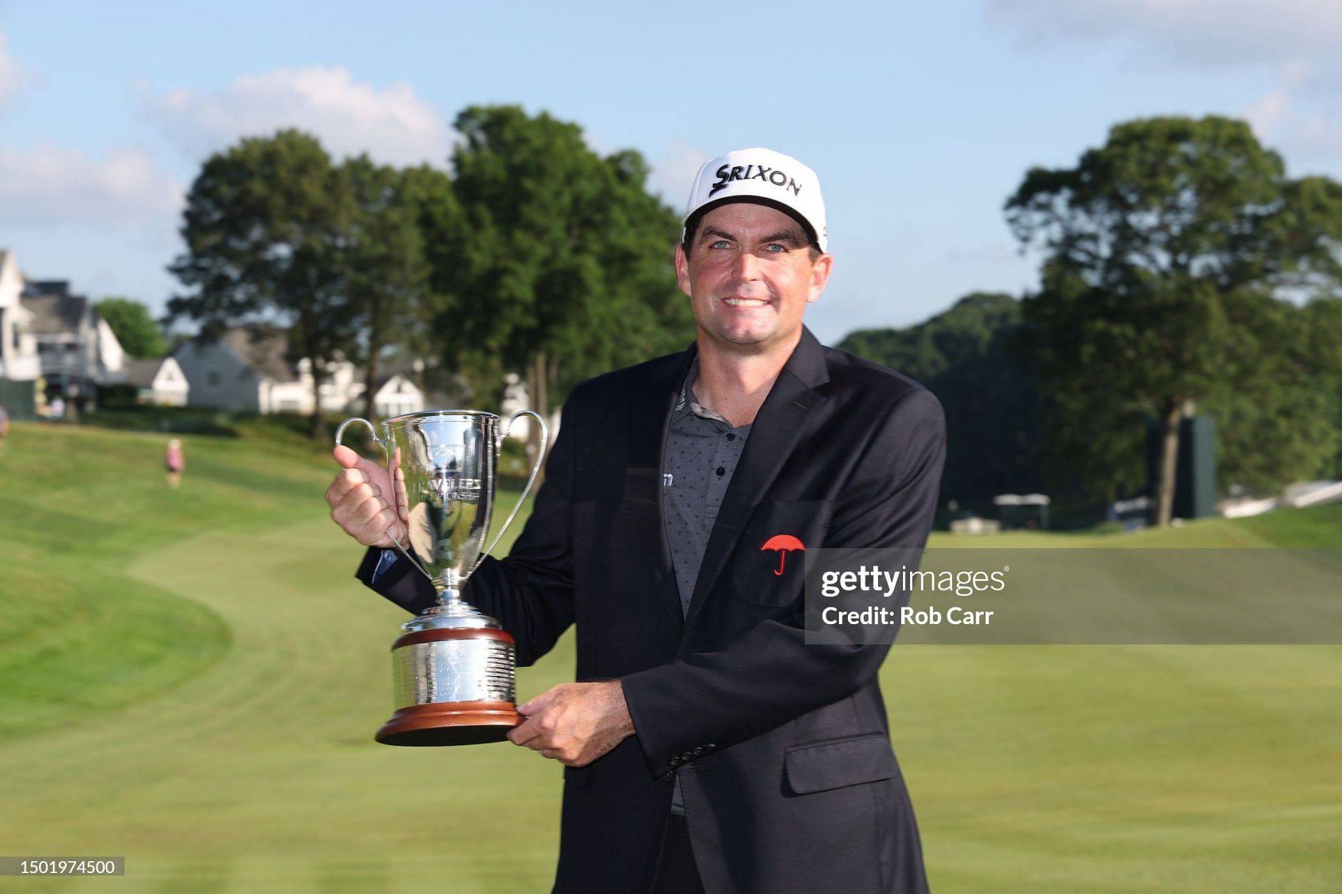 Keegan Bradley after winning the Travelers Championship (Image via Getty)