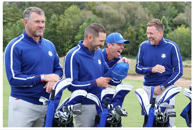 European Ryder Cup Legends ft. Sergio Garcia, Ian Poulter bid farewell as new stars shine
