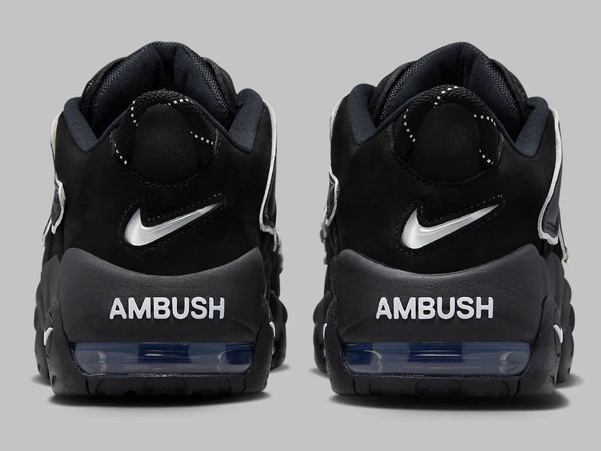 AMBUSH x Nike Air More Uptempo Low “Black/White” sneakers: Where to get ...