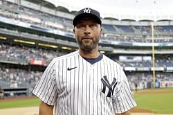 Derek Jeter says son Kaius' middle name 'Green' was the first ever documented Jeter name: "We went as far back as we possibly could on my dad's side"