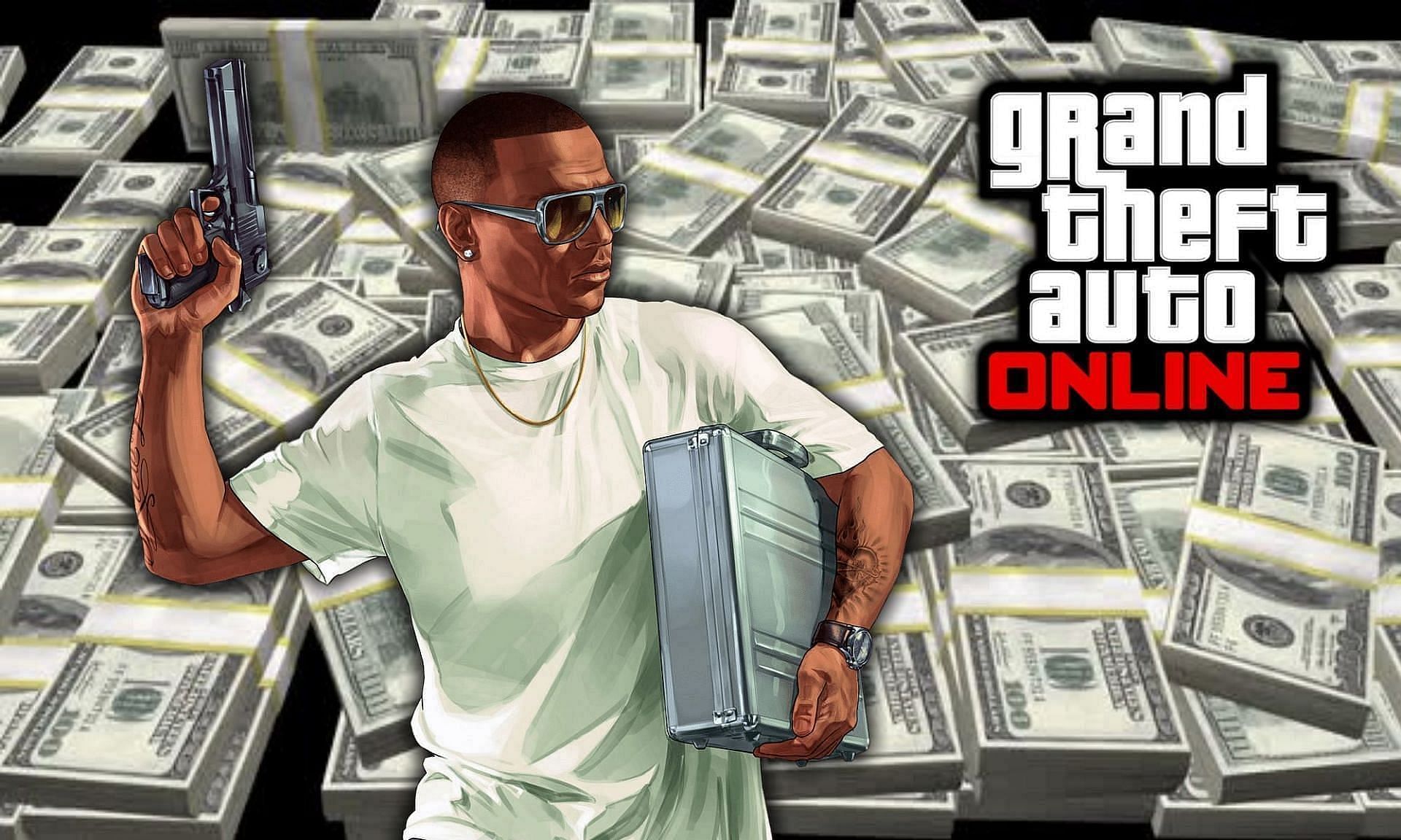 GTA Online players can use glitches to make millions (Image via Sportskeeda)