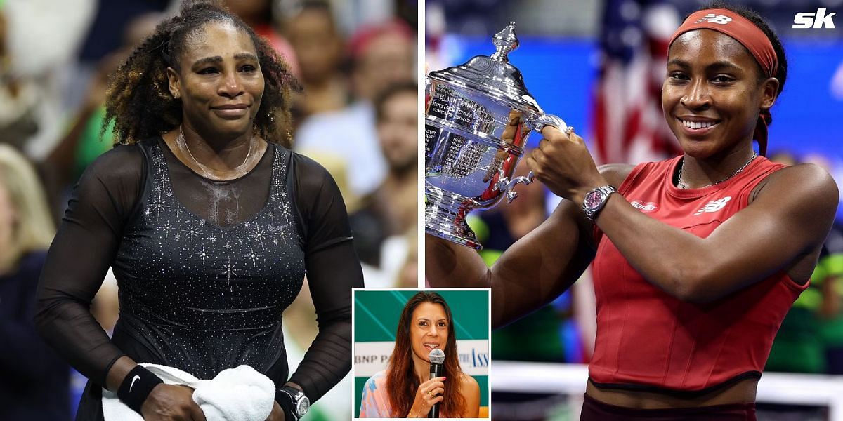 Coco Gauff US Open Serena Williams Marion Bartoli