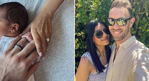 [Picture] Glenn Maxwell’s wife shares adorable snapshot of newborn baby, reveals his name