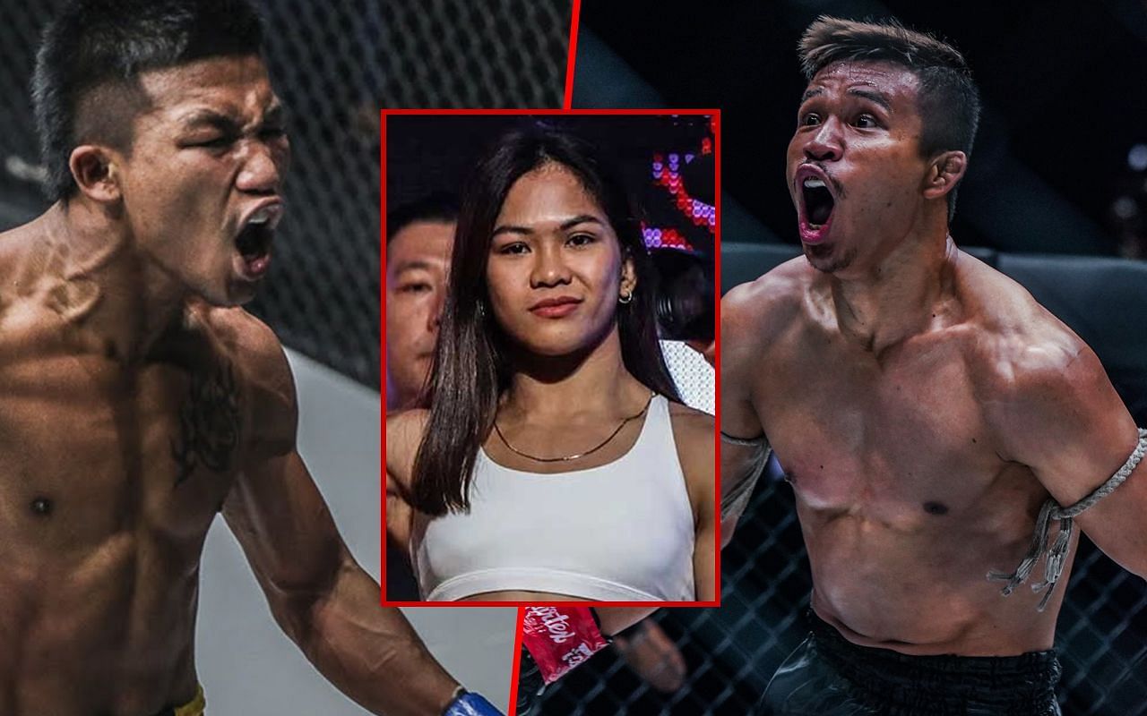 Rodtang (left), Denice Zamboanga (middle), and Superlek (R) | Image by ONE Championship