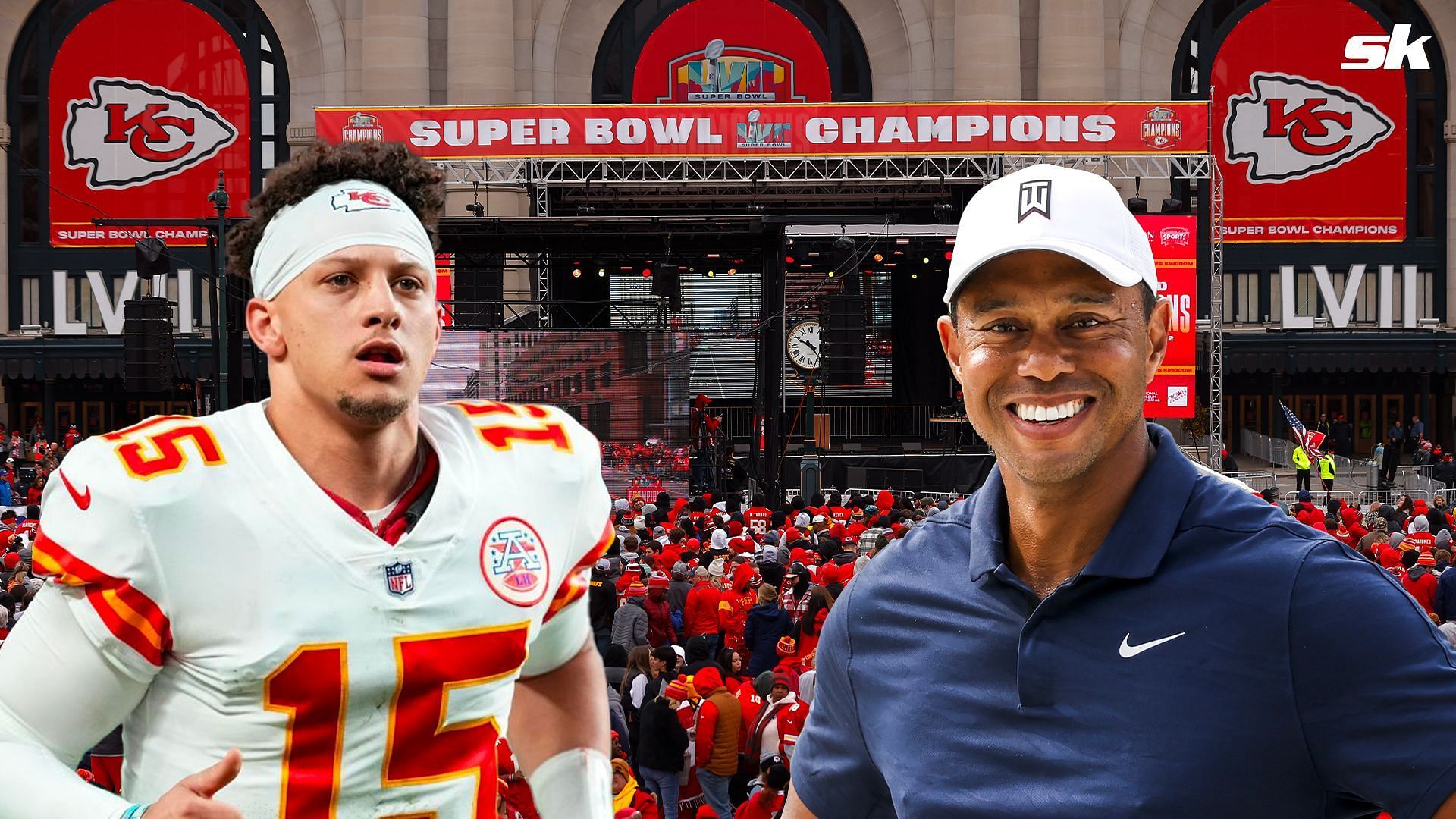Patrick Mahomes gets compared to Tiger Woods by Shannon Sharpe
