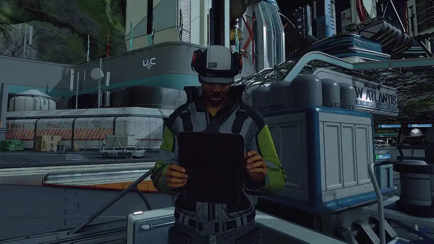 Visit a Ship Services Technician in Starfield for all shipbuilding needs (Image via Bethesda)