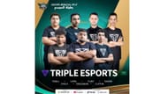 Triple Esports roster looks confident ahead of MPL MENA Fall Split (Image via Moonton Games)