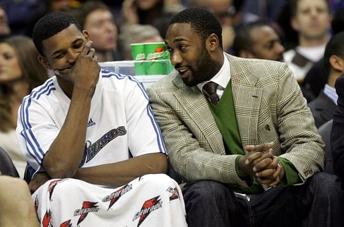 Former Washington Wizards teammates Nick Young and Gilbert Arenas