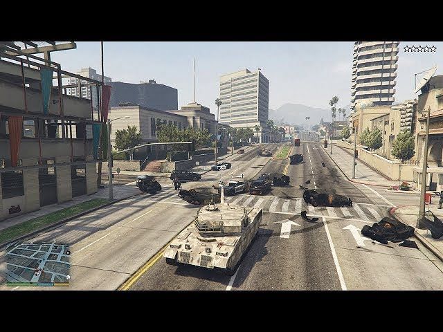 How to get 5 stars in GTA 5 without getting caught?