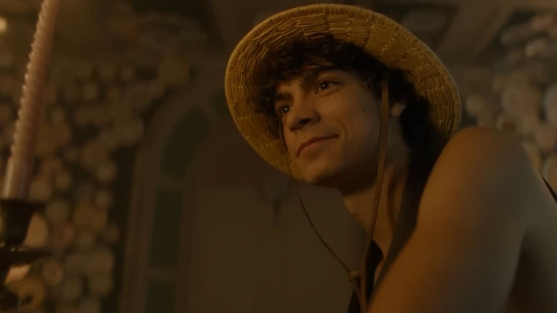 I&ntilde;aki Godoy as Luffy in the One Piece live-action series (Image via Netflix)