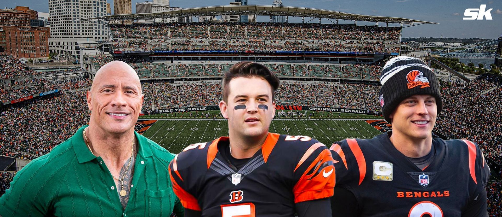 Dwayne Johnson sends A.J. McCarron a message as XFL QB joins Bengals in the wake of Joe Burrow&rsquo;s injury