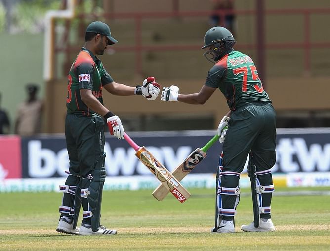 "I have not discussed anything like that" - Shakib Al Hasan denies asking Tamim Iqbal to bat down the order in 2023 World Cup