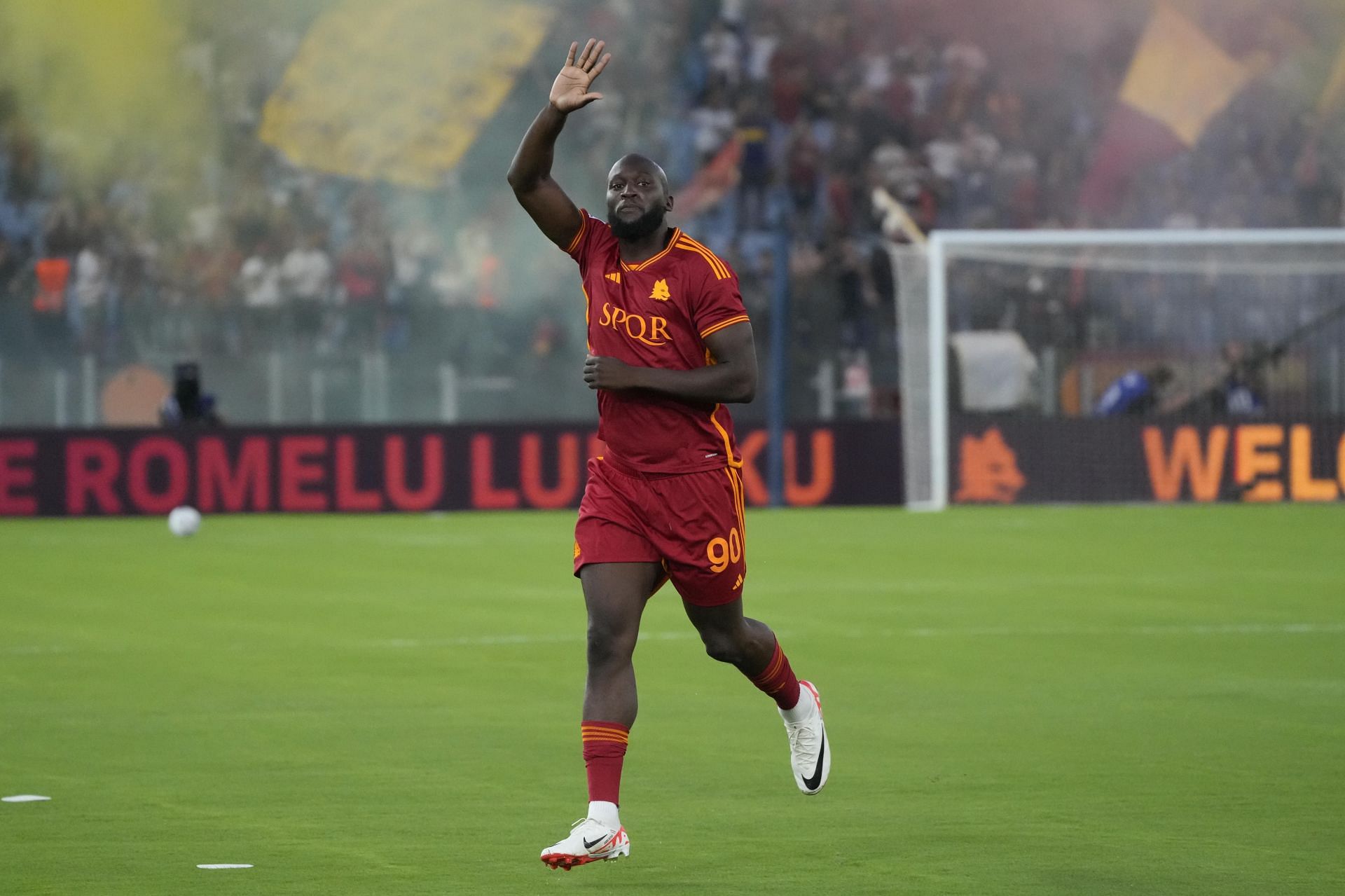 Romelu Lukaku moved to the Stadio Olimpico this summer on loan.