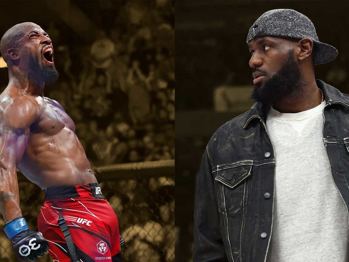 UFC star Bobby Green says he would defeat NBA megastar LeBron James in a fight (Photo via Basketball Network)