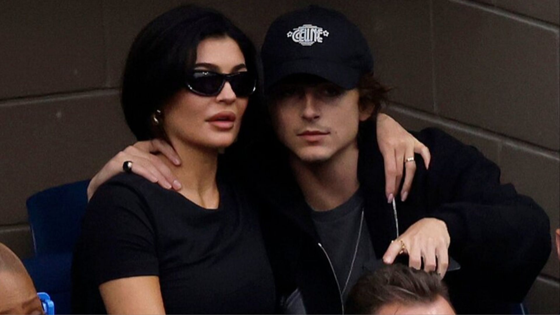 Kylie Jenner and Timothee Chalamet. (Photo via @Travelske/X)