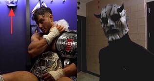 Has AEW given away the identity of the masked mystery man? Major clue hidden in plain sight