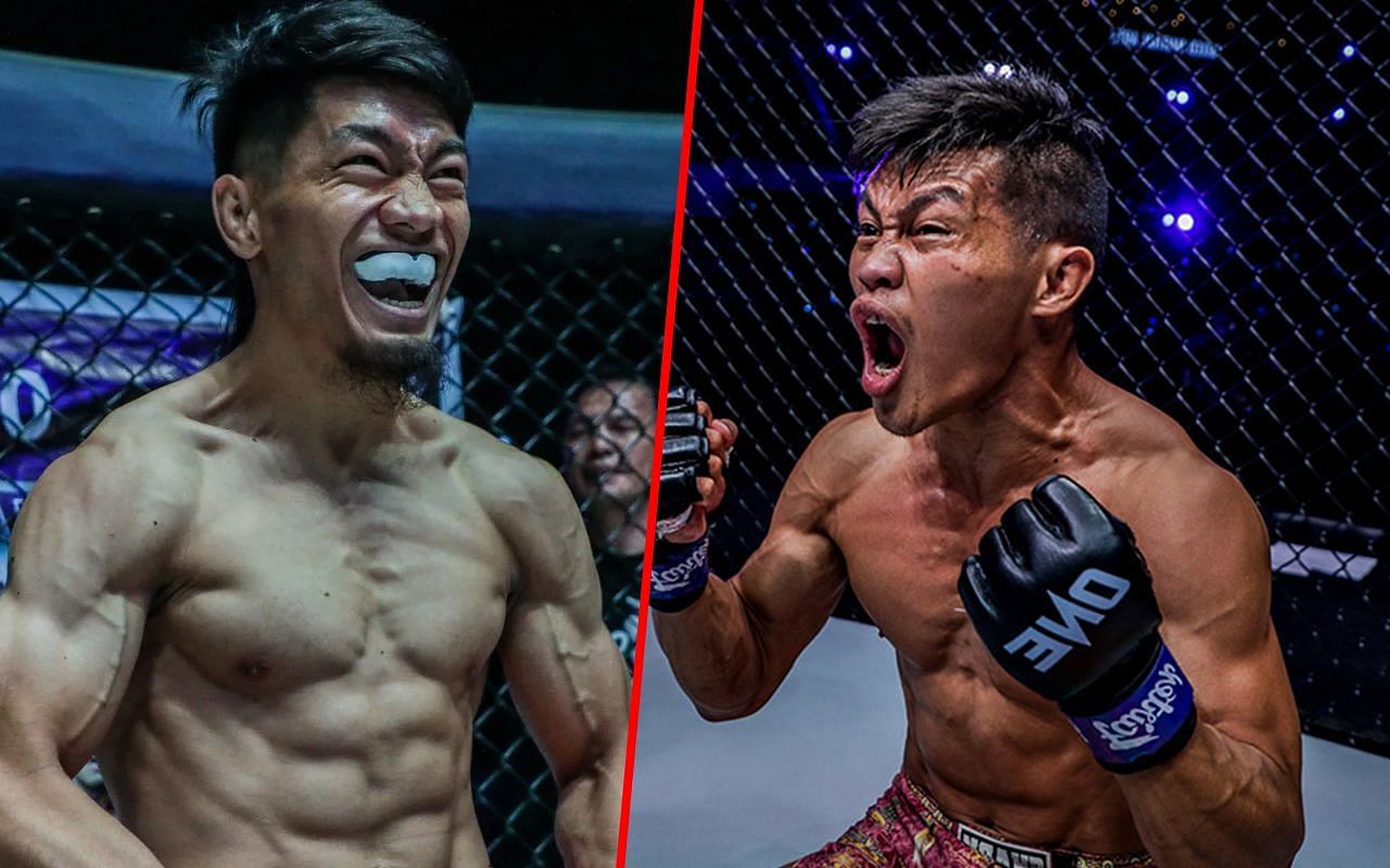 Lito Adiwang (L) / Adrian Mattheis (R) -- Photo by ONE Championship